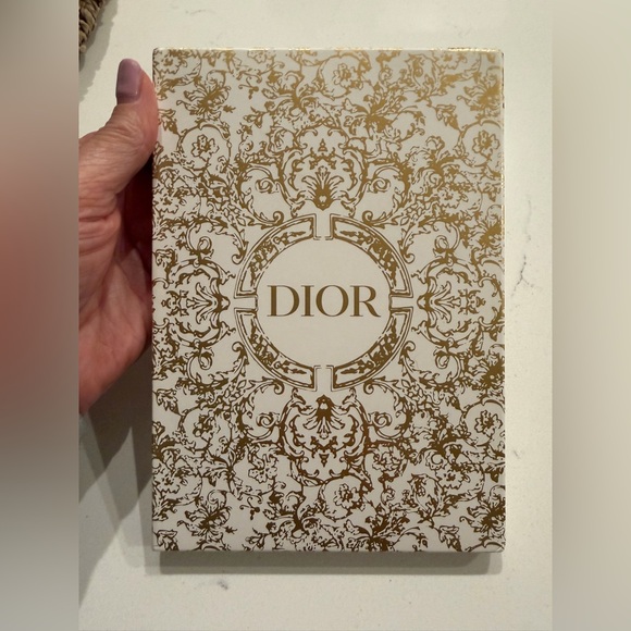 Dior White and Gold Patterned NIB - Picture 2 of 7